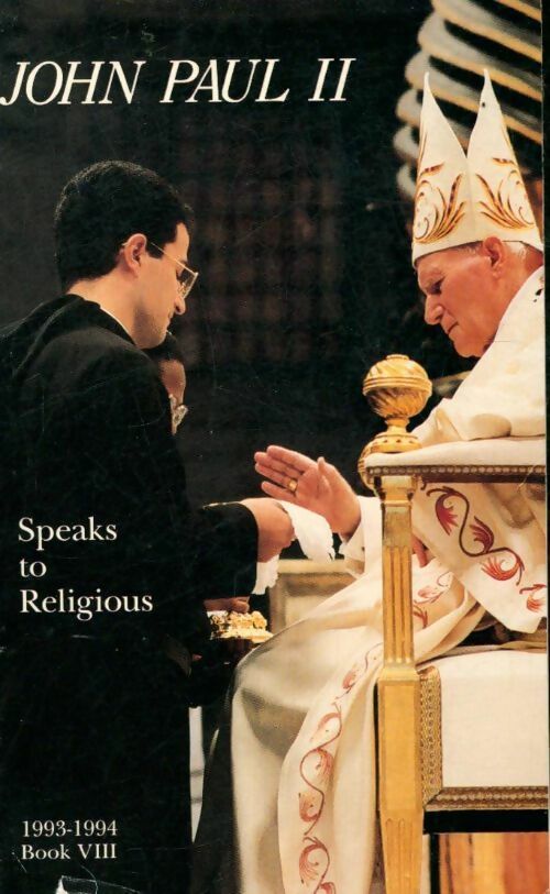 Speaks to religious book VIII - John Paul II - Livre
