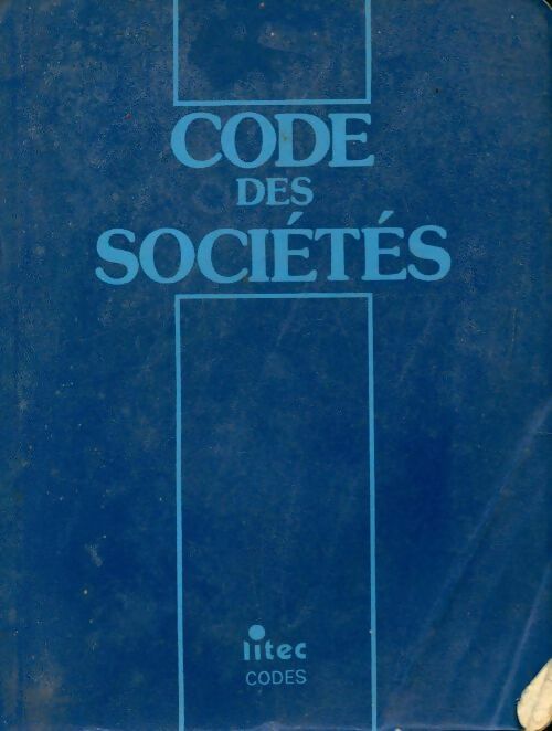 Code des sociétés  - Collectif - Livre