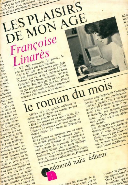 Les plaisirs de mon âge - Françoise Linarès - Livre