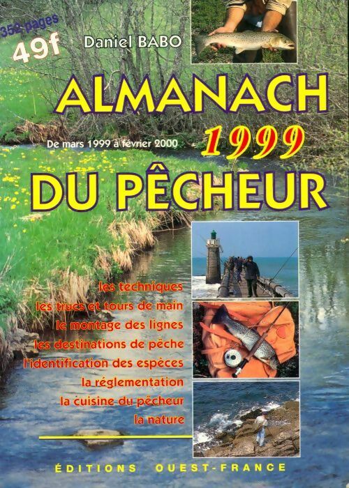 Almanach 1999 du pêcheur - Daniel Babo - Livre