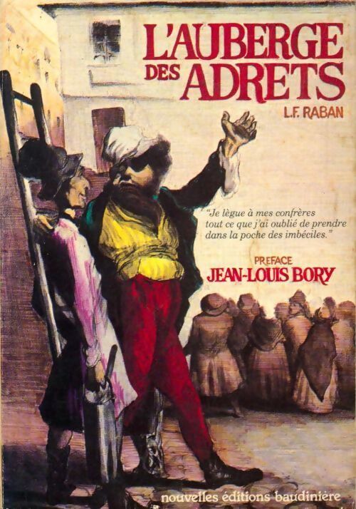 L'auberge des Adrets - Robert Macaire - Livre