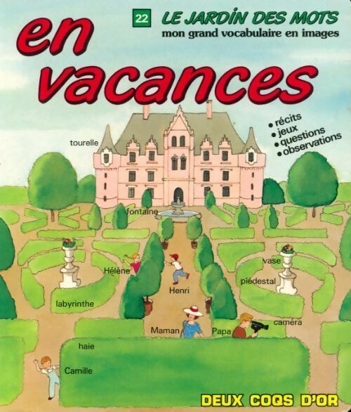 En vacances - Christine De Chérisey - Livre