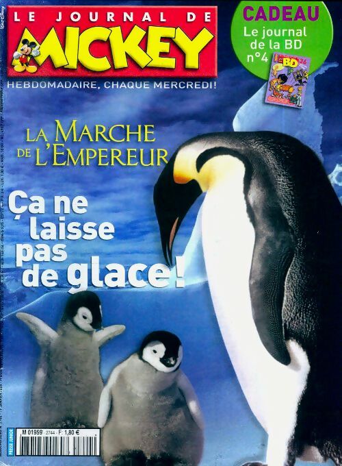 Le journal de Mickey n°2744 : La marche de l'empereur - Collectif - Livre