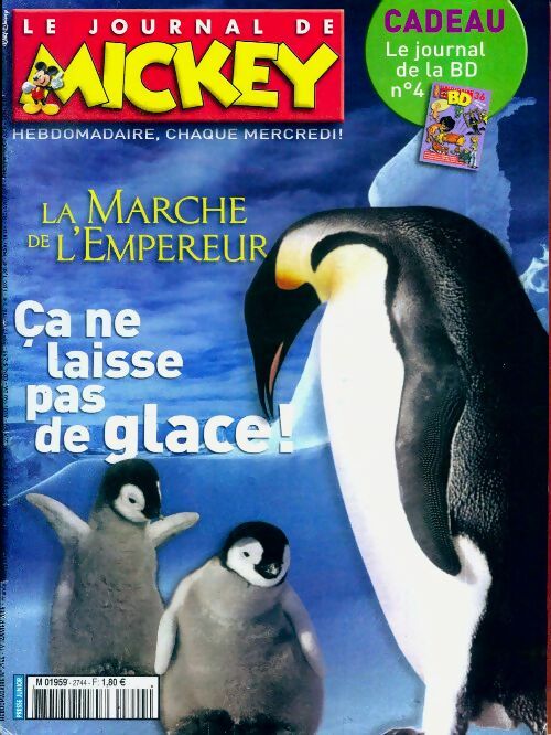 Le journal de Mickey n°2745 : Un numéro dans le vent ! - Collectif - Livre