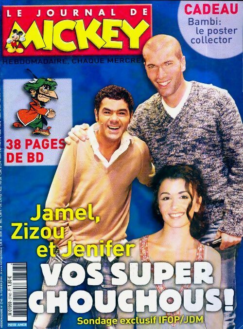 Le journal de Mickey n°2748 : Vos super chouchous - Collectif - Livre