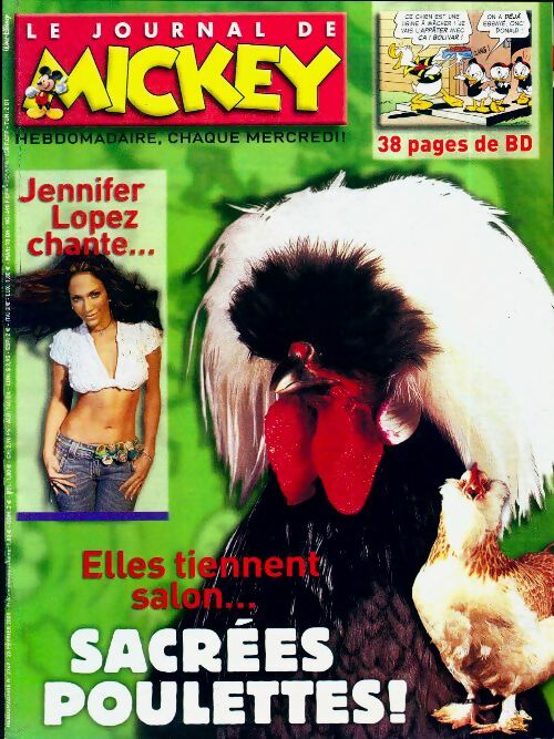 Le journal de Mickey n°2749 : Sacrées poulettes ! - Collectif - Livre