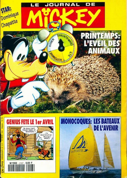 Le journal de Mickey n°2127 : Printemps : l'éveil des animaux - Collectif - Livre