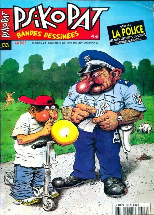 Piskopat n°133 : La police - Collectif - Livre