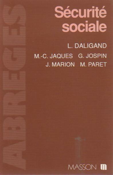 Sécurité sociale - Collectif - Livre