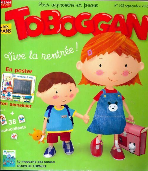 Toboggan n°298 : Vive la rentrée ! - Collectif - Livre