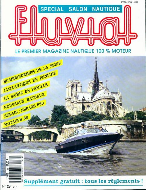 Fluvial n°29 : Spécial salon nautique - Collectif - Livre