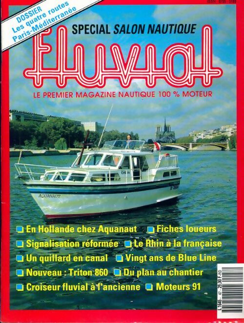 Fluvial n°47 : Spécial salon nautique - Collectif - Livre