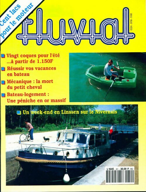 Fluvial n°51 : Cent lacs pour le moteur - Collectif - Livre