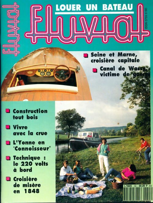 Fluvial n°55 : Louer un bateau - Collectif - Livre