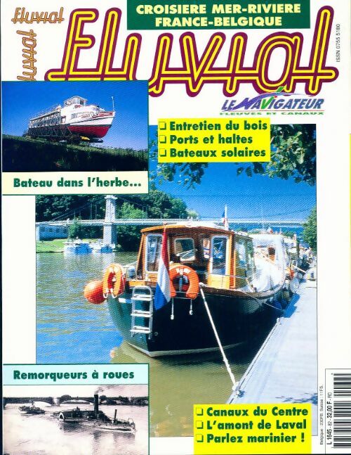 Fluvial n°82 : Croisière mer-rivière - Collectif - Livre
