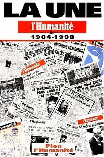 La Une. 1904-1998 - Collectif - Livre
