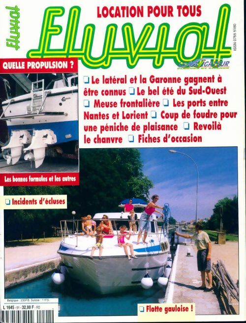 Fluvial n°91 : Location pour tous - Collectif - Livre