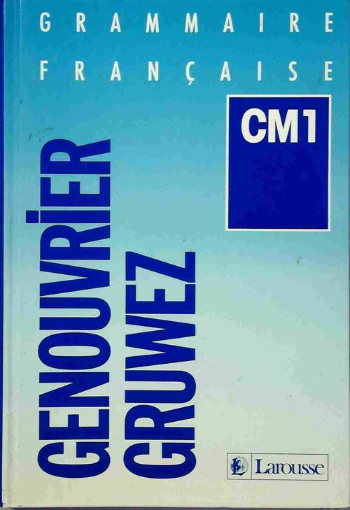 Grammaire française CM1 - Collectif - Livre