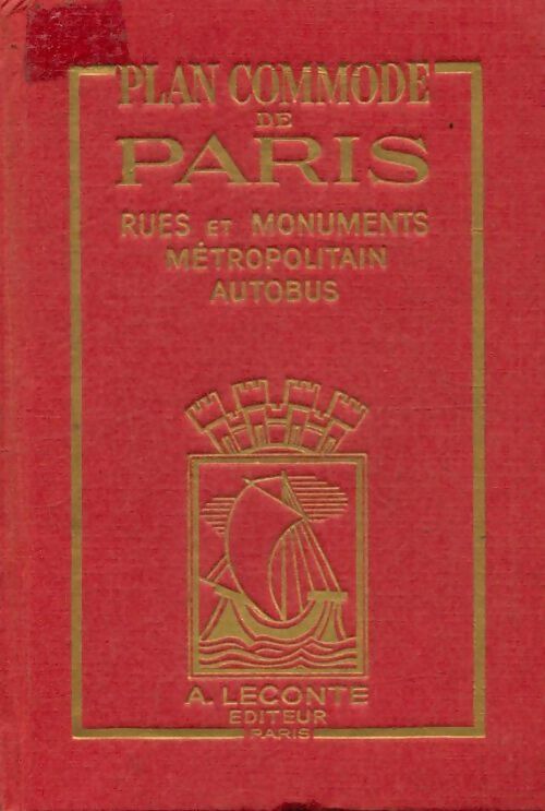 Plan commode de Paris - Collectif - Livre