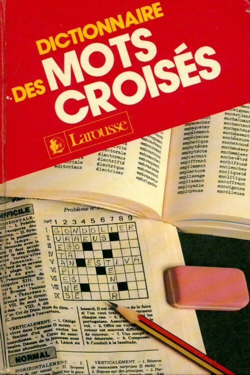 Dictionnaire des mots croisés - Larousse - Livre