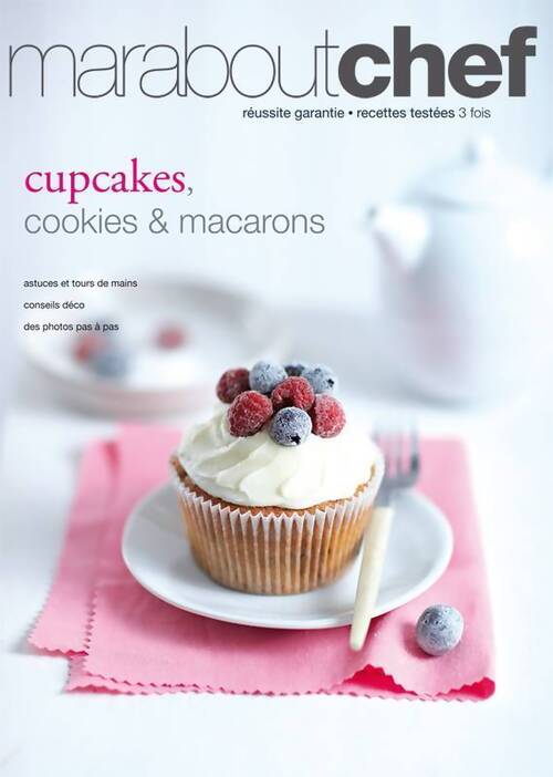 Cupcakes, cookies et macarons - Collectif - Livre
