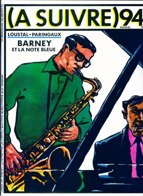 (A suivre) n°94 : Loustal-Paringaux - Collectif - Livre
