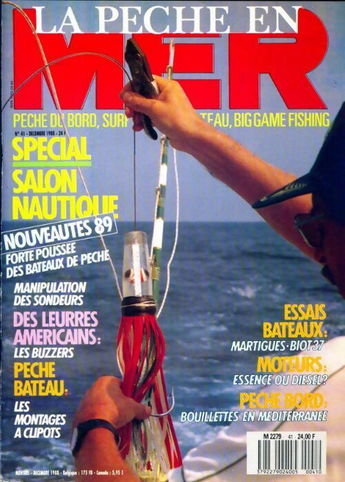 La pêche en mer n°41 : Salon nautique - Collectif - Livre