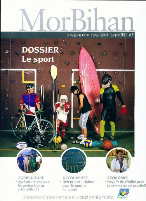 Morbihan n°9 : Le sport - Collectif - Livre