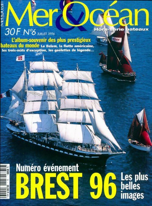 Mer & océan Hors-série n°6 : Brest 96 - Collectif - Livre