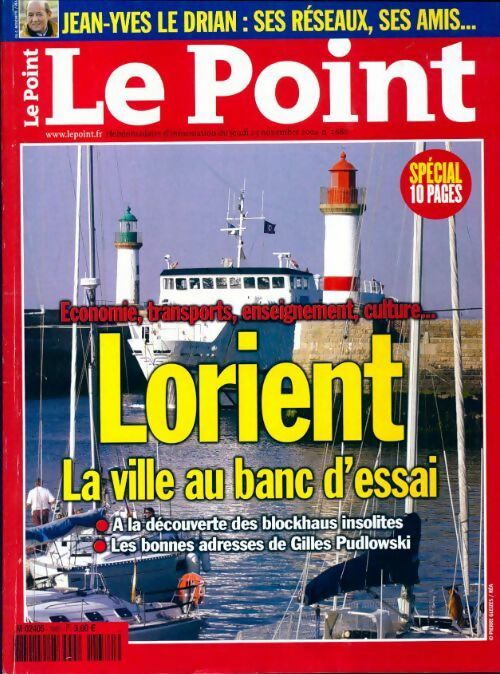 Le Point n°1680 : Lorient - Collectif - Livre
