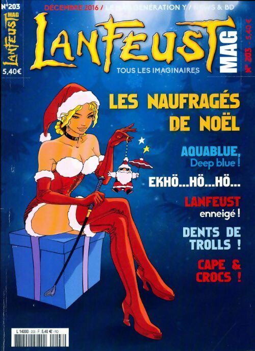 Lanfeust mag n°203 : Les naufragés du soleil - Collectif - Livre