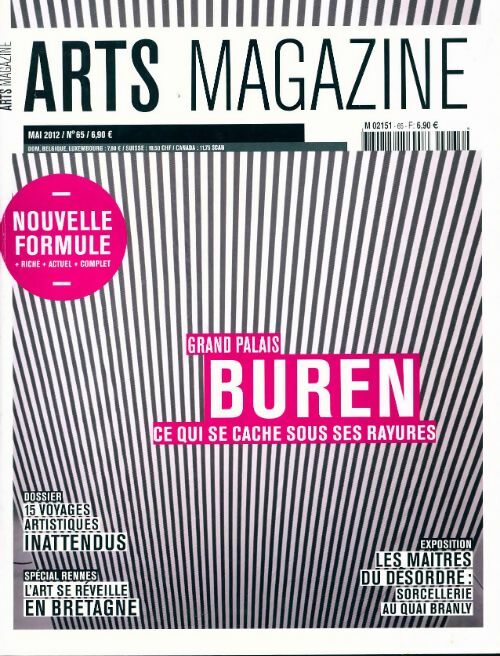 Arts magazine n°65 : Buren - Collectif - Livre
