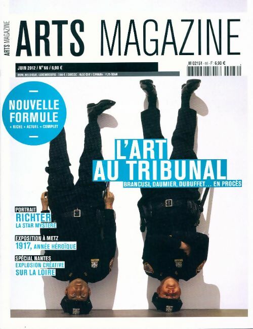 Arts magazine n°66 : L'art au tribunal - Collectif - Livre