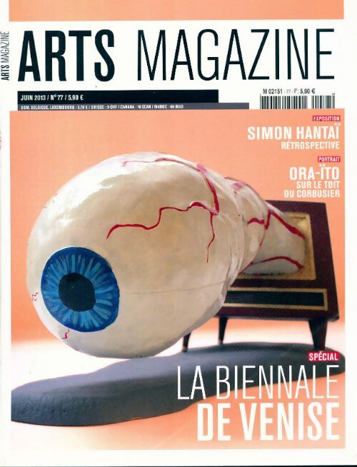 Arts magazine n°77 : La biennale de Venise - Collectif - Livre