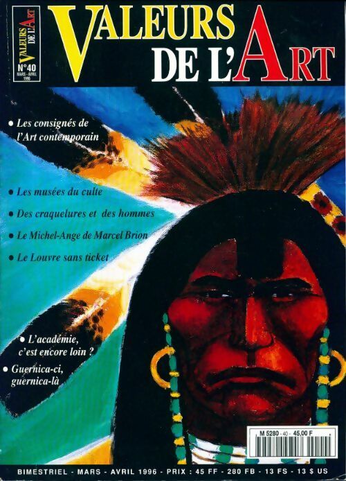 Valeurs de l'art n°40 - Collectif - Livre