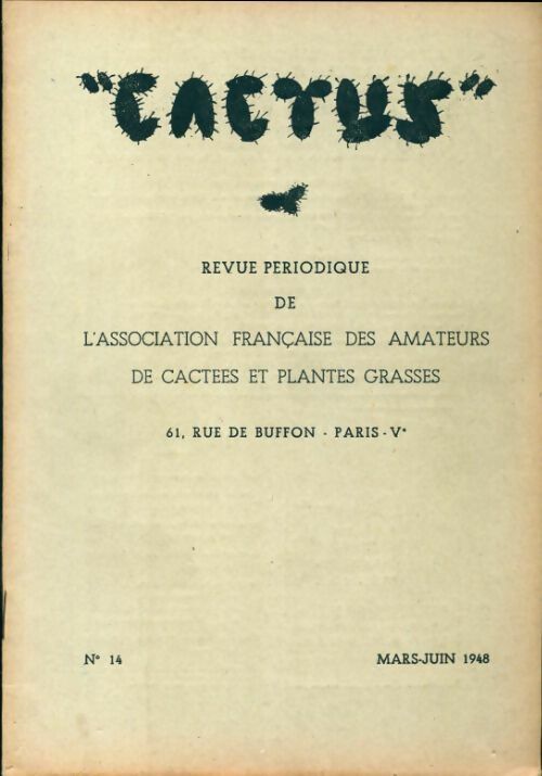 Cactus n°14 - Collectif - Livre