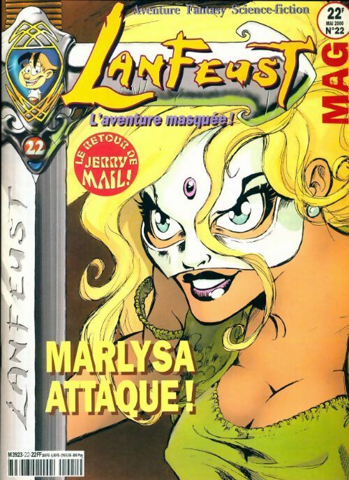 Lanfeust mag n°22 : Le retour de Jerry Mail / Marlysa attaque - Collectif - Livre