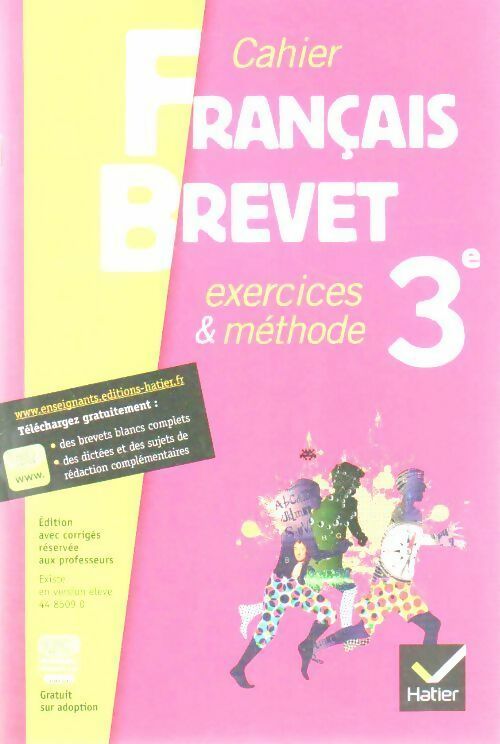 Cahier français brevet. Exercices & méthode 3e - Levasseur Lomne - Livre