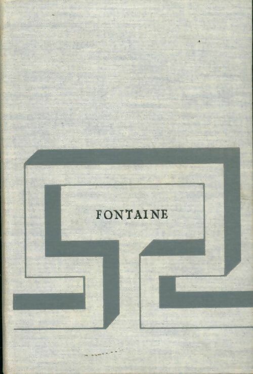 Fontaine - Charles Morgan - Livre