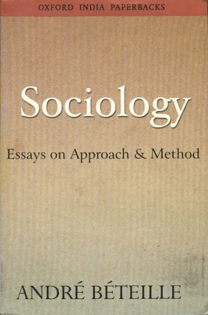 Sociology. Essays on approach & method