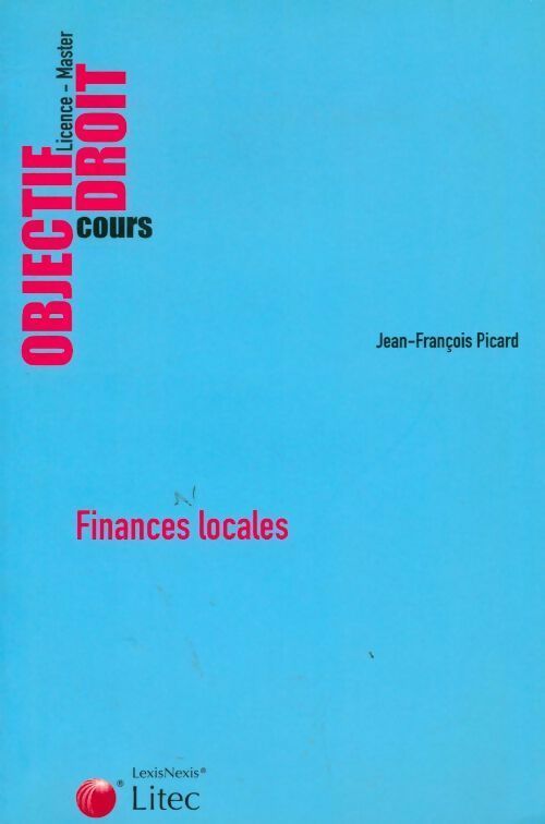 Finances locales - Jean-François Picard - Livre
