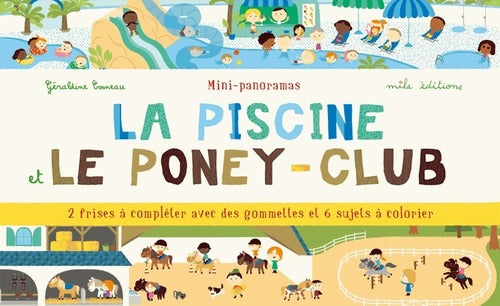 La piscine et le poney-club - Géraldine Cosneau - Livre
