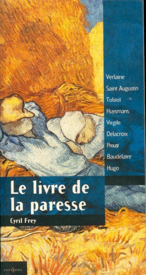 Le livre de la paresse - Cyril Frey - Livre