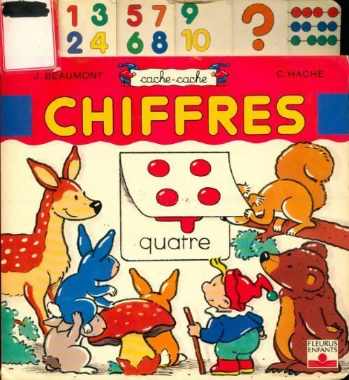 Cache-cache chiffres - Emilie Beaumont - Livre