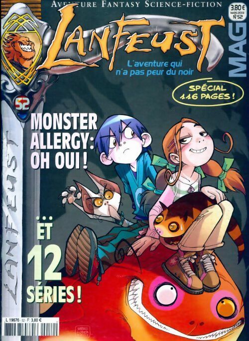Lanfeust mag n°52 : Monster allergy - Collectif - Livre