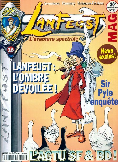 Lanfeust mag n°16 : Lanfeust : L'ombre dévoilée ! - Collectif - Livre