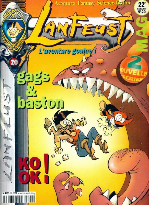 Lanfeust mag n°20 : Gags & baston - Collectif - Livre