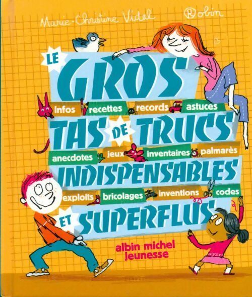 Le gros tas de trucs indispensables et superflus - Marie-Christine Vidal - Livre