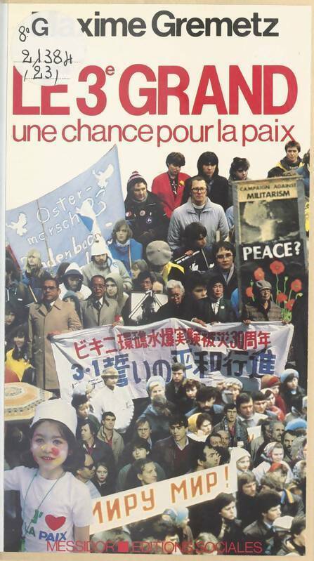 Le 3e grand - Gremetz - Livre