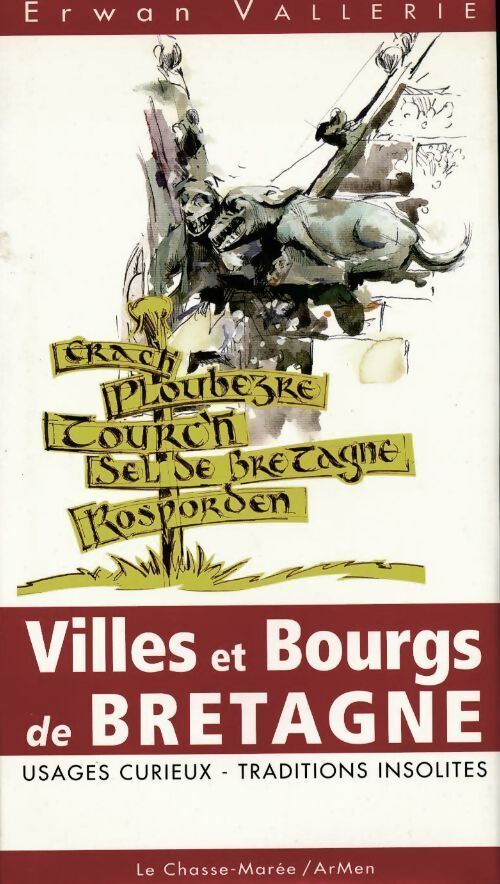 Villes et bourgs de Bretagne - Erwan Vallerie - Livre